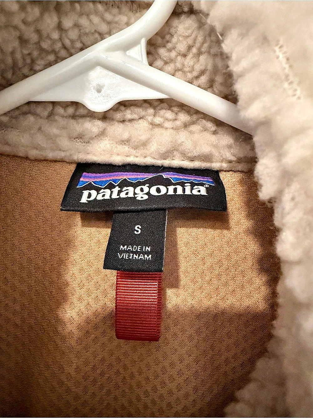 Patagonia Women'Small Classic Retro-X Jacket Beige & Brown Size Small - Picture 4 of 5